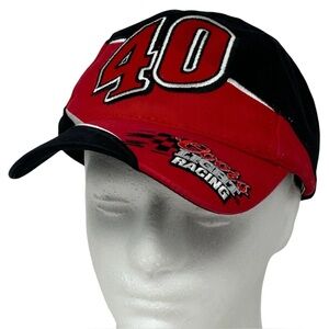 Red and Black Racing Cap with Number 40